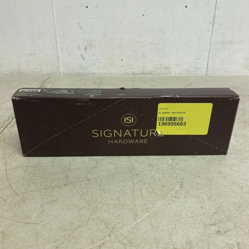 Signature Hardware 12" Shower Arm & Flange Brushed Gold SHRSA123BG - Picture 4 of 15