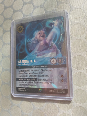 * TCG Disney Lorcana Gramma Tala 217/204 Enchanted Holo/Foil DE 3 Boosterfrisch*