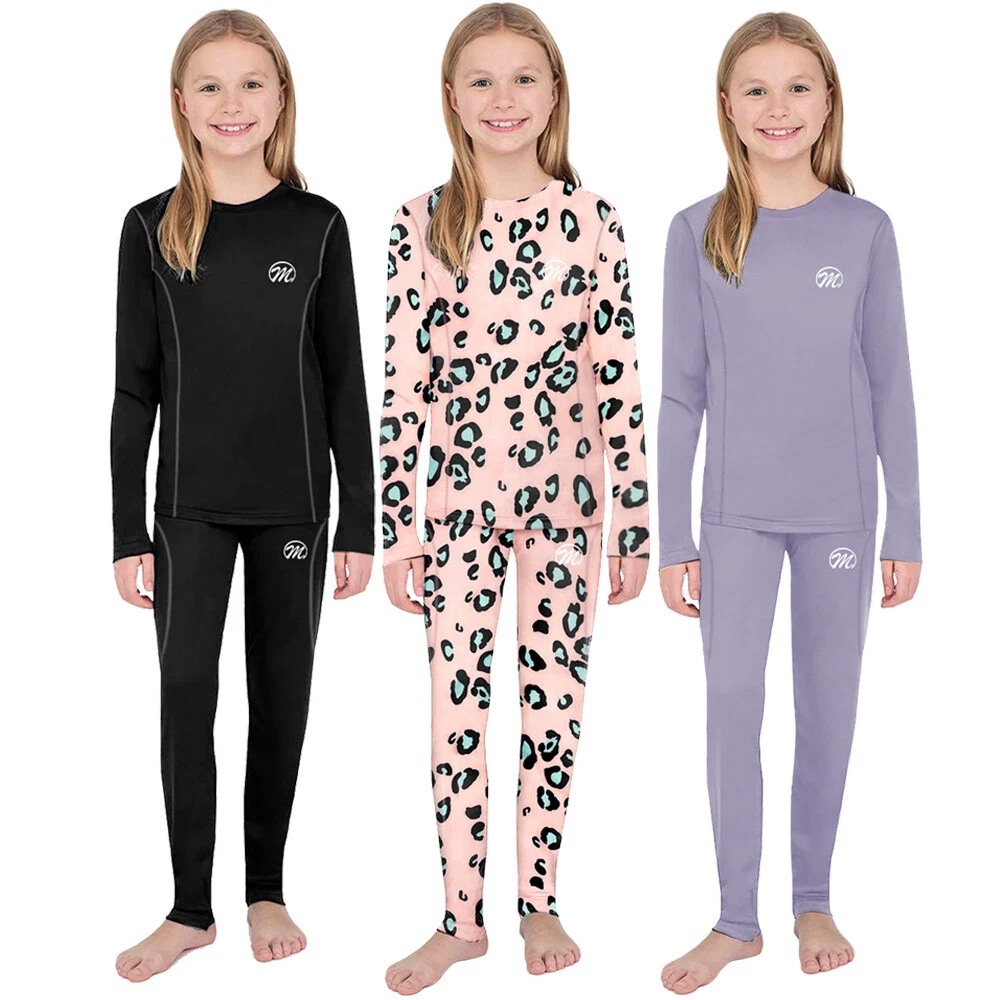 Girls thermal hotsell underwear set