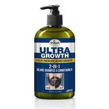 Difeel Ultra Growth 2-in-1 Beard Shampoo  Conditioner 12 oz