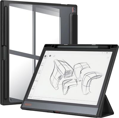 Case for 10.3'' Boox Note Air4 C (2024)/Boox Note Air3 C Hybrid Slim Clear Cover