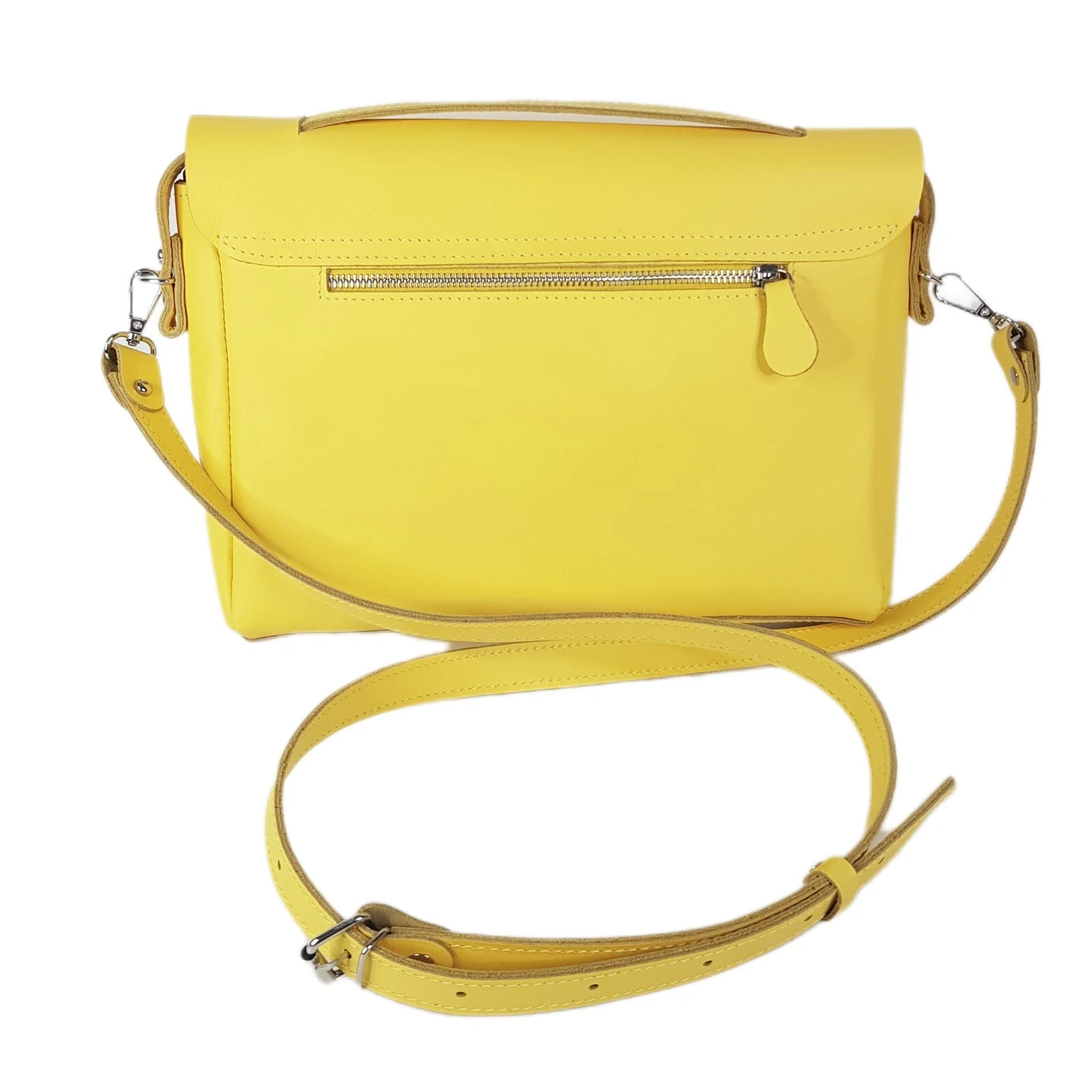 COACH Borsa a tracolla donna in pelle borsetta borsetta messenger giallo limone