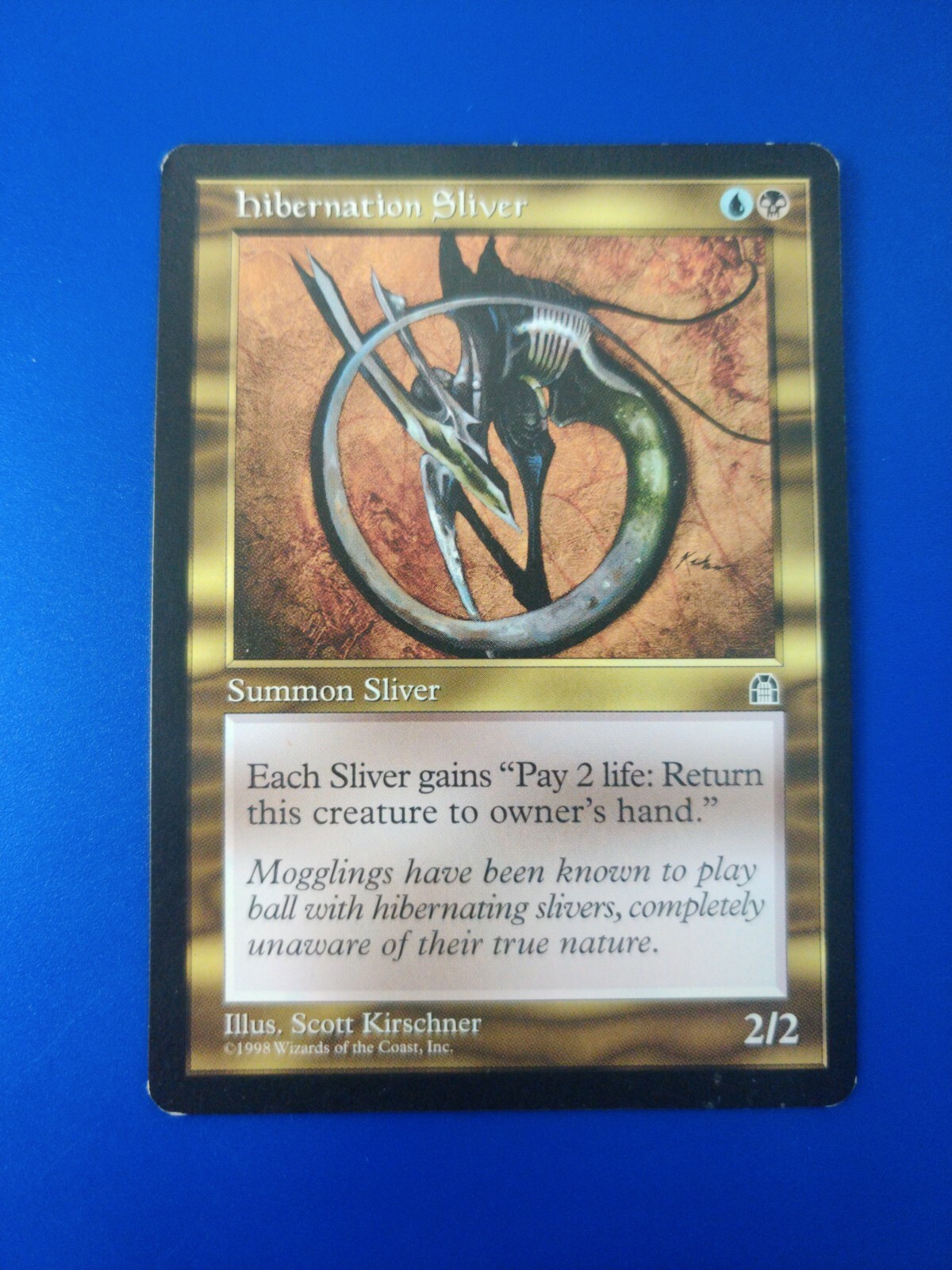 Hibernation Sliver U Stronghold Magic The Gathering MTG NM Near Mint Single Card