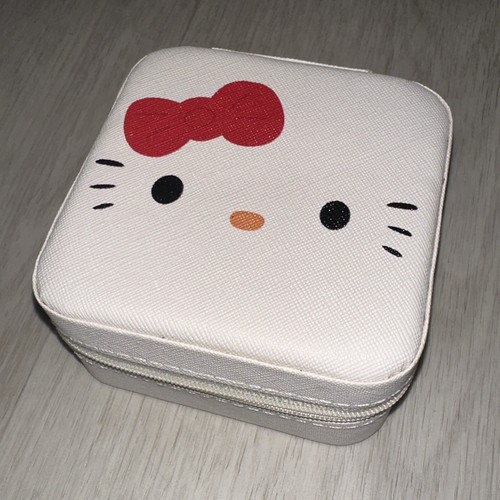 Hello Kitty Jewelry Box Jewelry Necklace Earrings Organizer Girl's Gift Cute - 第 1/7 張圖片