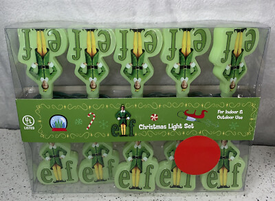 Buddy the Elf Christmas String Lights Kurt Adler 2013 Elf Christmas Movie