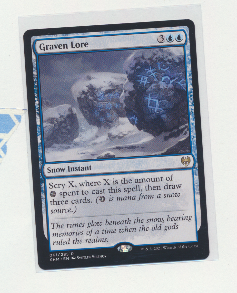 Magic the Gathering Kaldheim MTG Rare Graven Lore | eBay