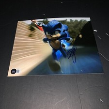 Ben Schwartz Signed Sonic 8x10 Photo Beckett BAS
