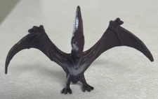 Pteranodon Dino 3.75" Wingspan Purple Rubber Figure Toy