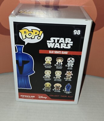 Funko pop スター・ウォーズ セット 青箱 Star Wars #0098 Funko POP! Senate Guard - (Blue) 849803087159| eBay