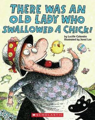 There Was an Old Lady Who Swallowed a Chick! - Paperback - VERY GOOD