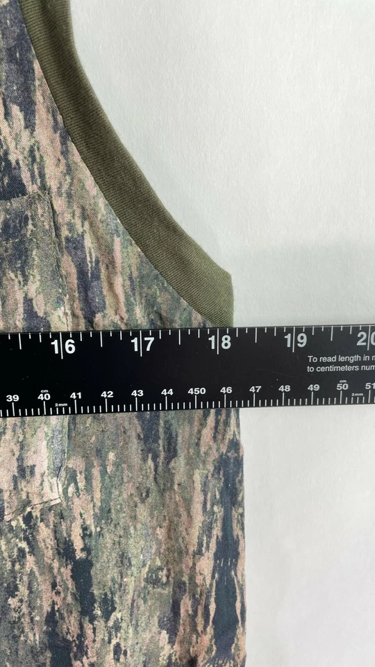 Haute Hippie Womens Sleeveless Casual Shift Dress Camouflage Size Small. - Image 3 of 4