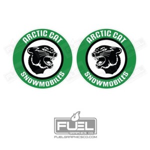 Arctic Cat Snowmobiles Decal / Sticker NOS Snowmobile Ski Sled 70s 80s