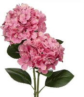 KüNstliche Hortensie Blumen Real-Touch 63Cm Hydrangea Kunstblumen Set 2 StüCk