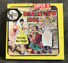 United Artists Super 8 MM 5528 B W Smalltown Idol with Ben Turpin, used