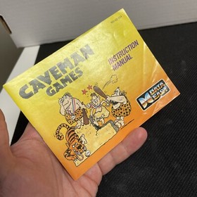Caveman Games NES Manual Only ~~Phoenix Comics NW~~