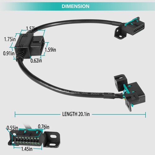 76404-01A Plug-N-Play Pass Through Harness for PowerSteps Running Boards OBDII - Picture 6 of 8