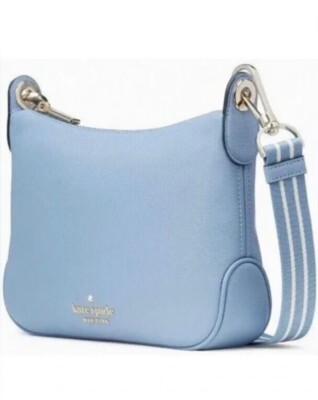 Kate Spade Medium Polly Leather Crossbody Bag Kate Spade Black Polly Medium  Belt Bag With Drawstring Dust Bag