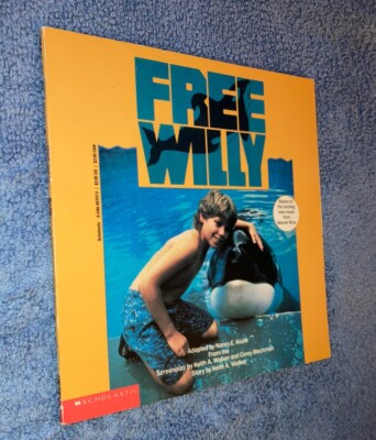 Free Willy: A Novelization - Paperback By Strasser, Todd - 1993 Warner Bros HTF