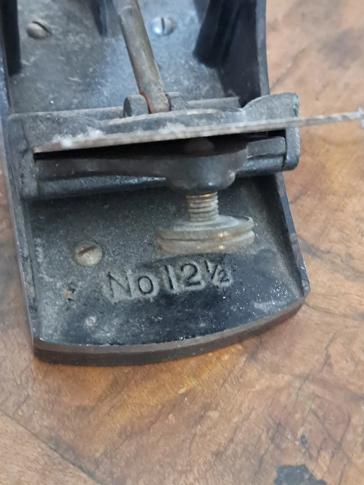 VINTAGE STANLEY NO. 12 1/2 SCRAPER PLANE RABOT ANCIEN - Photo 4/4