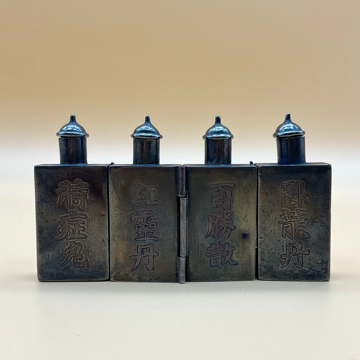 中国古董银鼻烟壶| eBay