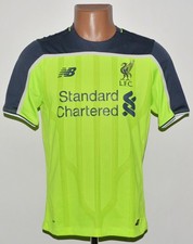 LIVERPOOL ENGLAND 2016/2017 THIRD FOOTBALL SHIRT JERSEY NEW BALANCE SIZE S ADULT