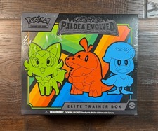 Pokemon TCG Scarlet & Violet Paldea Evolved Elite Trainer Box ETB Sealed CUT BOX