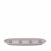 Blomus Kerzenhalter Vela Oval Satellite Grau 67134 Shop Exclusive