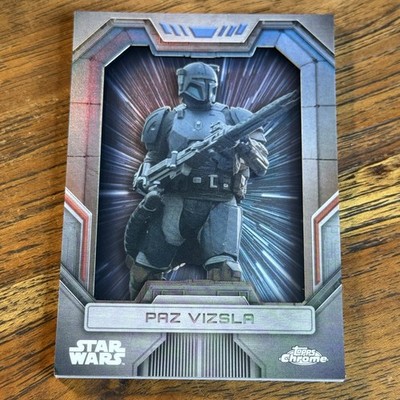 Paz Vizsla 2025 Topps Star Wars Hyperpace SHADOWBOX Card #HYP-13 CASE HIT SSP