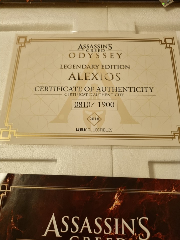 Figurine au choix entre Alexios ou Kassandra - Assassin's Creed Odyssey - Ubisoft