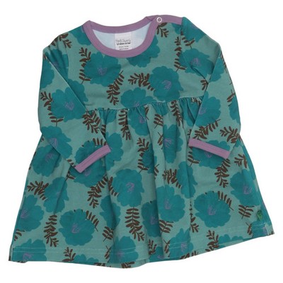 Fred's World by Green Cotton, Kleid, Größe: 62, Grün/Lila/Braun #nmu