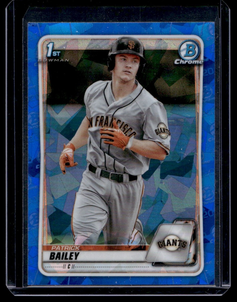 2020 Bowman Chrome Sapphire Patrick Bailey #BD-146