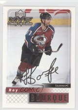 1999-00 Upper Deck MVP Stanley Cup Edition Silver Script Ray Bourque #55 HOF 0a1