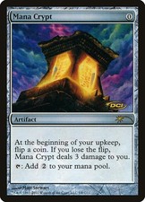 Mana Crypt - Foil Promo Judge Gift Cards LP MTG