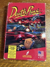 Nintendo NES Death Race Video Game BOX & Instruction Manual Only
