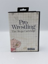 Pro Wrestling (Sega Master System, 1986) CIB Complete Video Game Tested Working