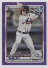 2020 Bowman Draft Chrome Purple Refractor 164/250 Jesse Franklin V #BD-17 zg6
