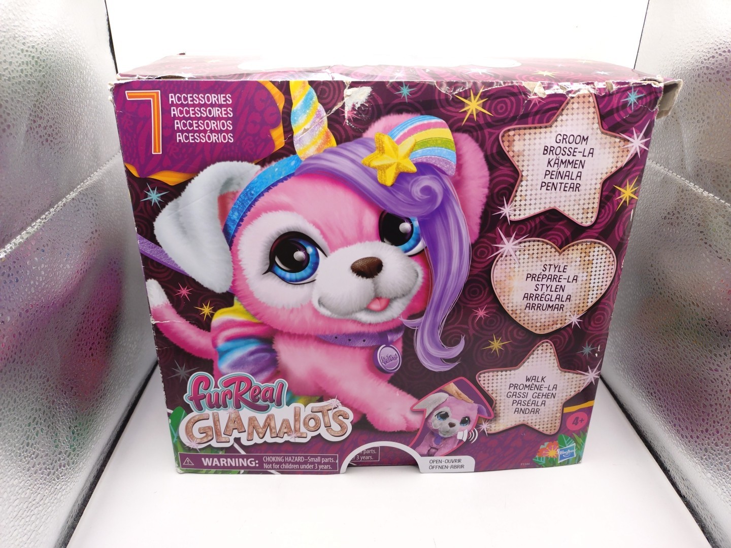 Hasbro Furreal Glamalots Interactive Pet Toy + 7 Accessories BNIB ... Age 4+