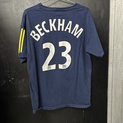 David Beckham #23 LA Galaxy Adidas MLS Soccer Jersey Shirt Medium