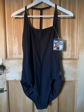 Speedo Sculpture Swimsuit Black Size GB40 BNWT