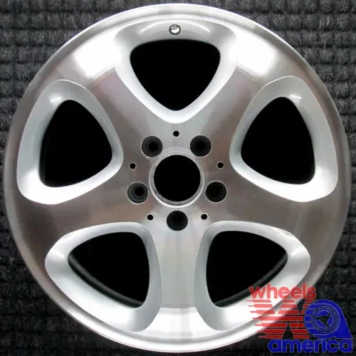 Wheel Rim Mercedes-Benz CLK320 CLK430 E55 17 1999-2003 2104001102 OEM OE 65285 - Image 3 of 4