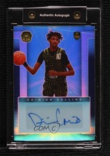 2021 Super Glow Sports Inaugural Edition Blue 111/150 Daimion Collins Auto 0j8f