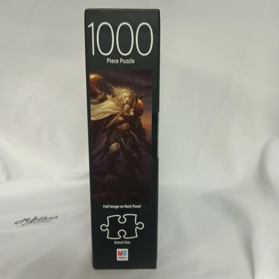 Magic the Gathering Ajani Goldmane 1000 pc. Jigsaw puzzle 27"x20" NEW - Image 2 of 3