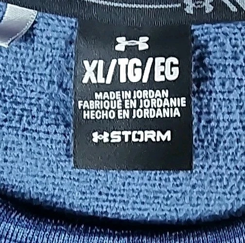 Suéter polar Under Armour para hombre Golf UA Storm XL calce suelto equipo frío tripulación Foto 3 de 4