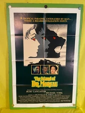 ISLAND OF DR MOREAU ORIGINAL ONE SHEET 27" x 41" NSS# 77/109