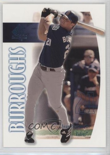 2002 SP Authentic Sean Burroughs #78 card