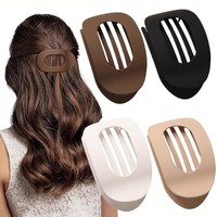 4 StüCk Haarklammer Flach, Entenschnabel Haarspange, Haarspangen Damen Flach,