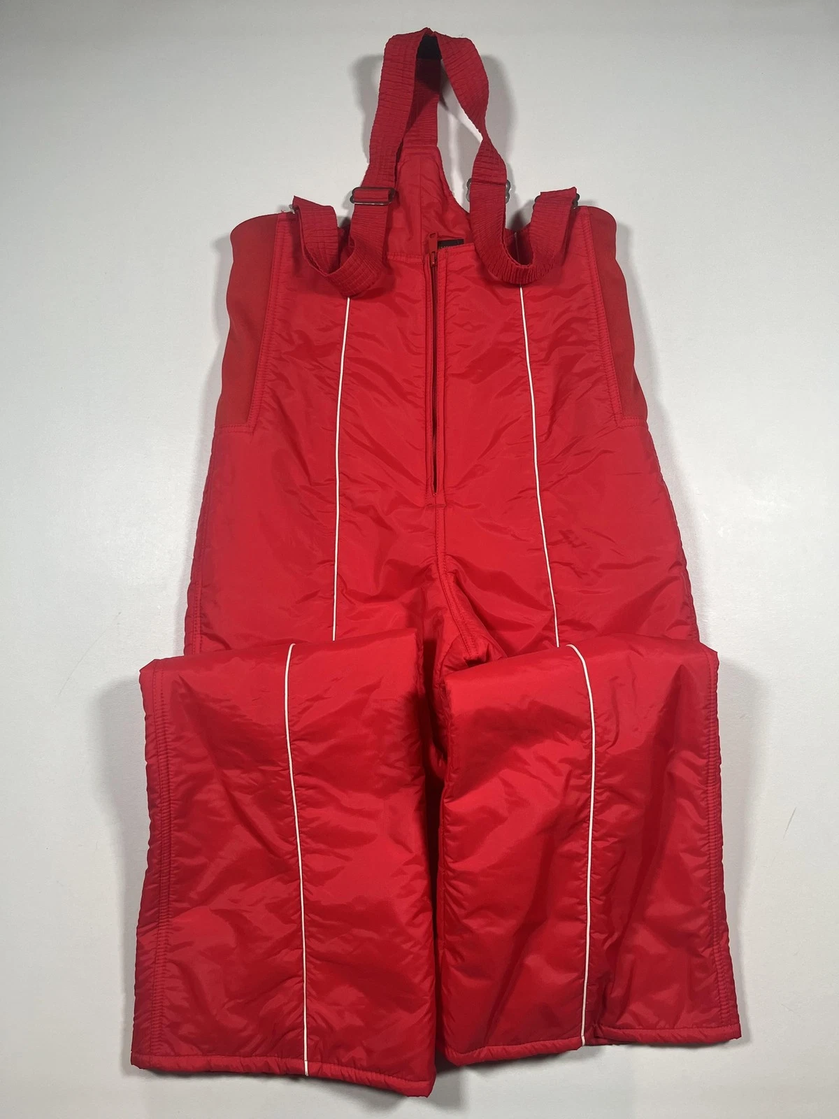 Vintage J.C. Killy Snow Bib Pants Womens 14 Red Insulated Ski Overalls 80s
Opens in a new window or
