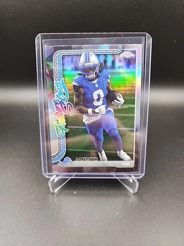 2025 Topps Chrome Jahmyr Gibbs Refractor (RAW)