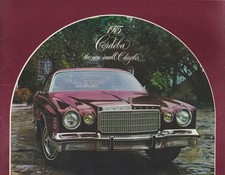 1975 CHRYSLER CORDOBA Sales Brochure Catalog 318 360 400 Mopar B-body Charger