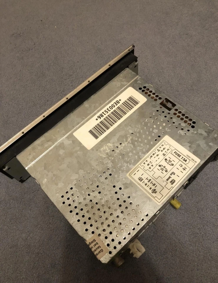 Original Audi A4 B6 B7 Autoradio Radio CD Radio "Audi Concert" 8E0035186L - Immagine 4 di 4